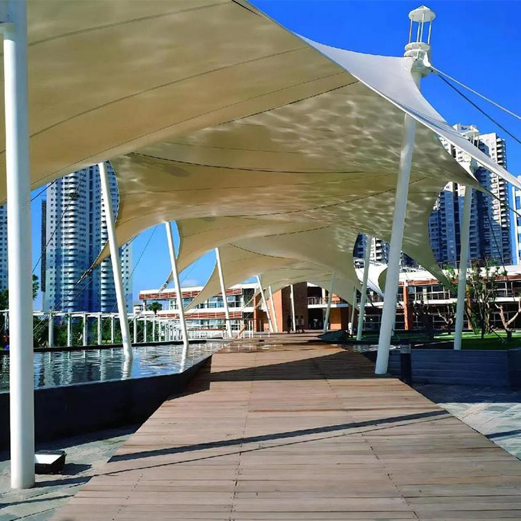 集贤县膜结构景观棚