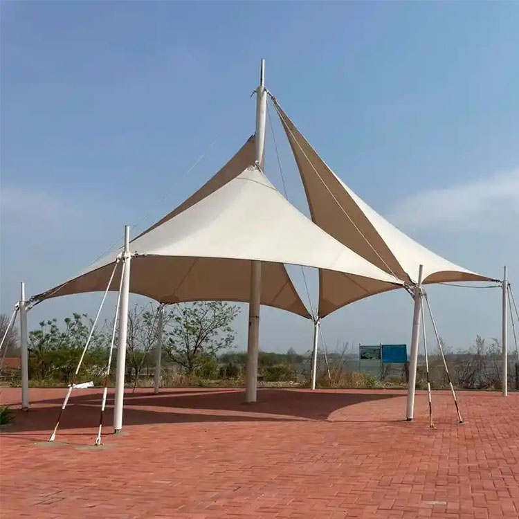 集贤县膜结构景观棚