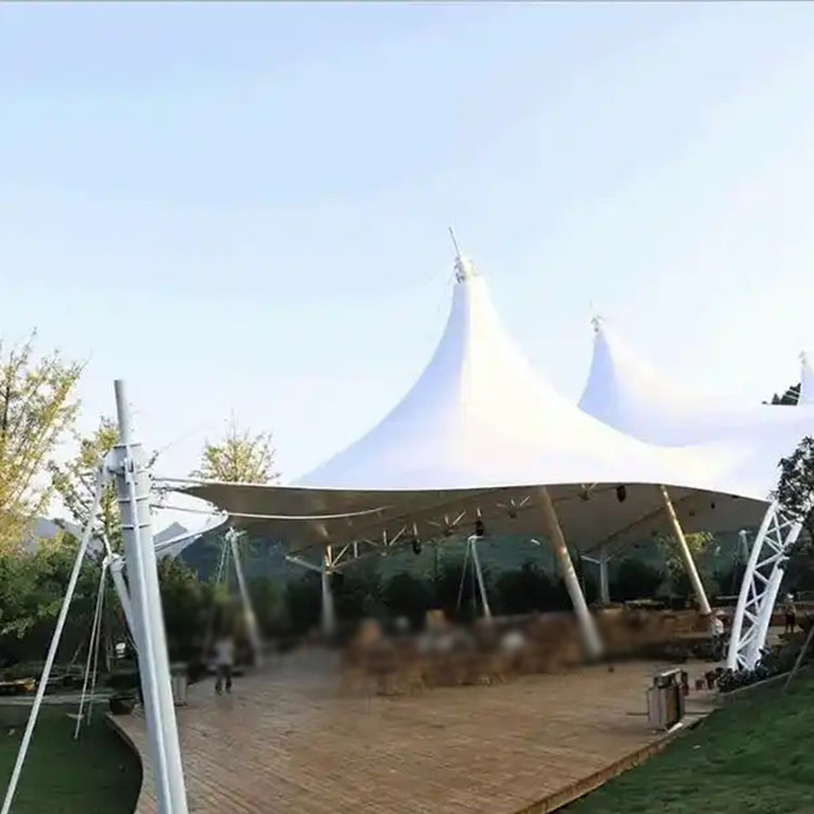 集贤县膜结构景观棚