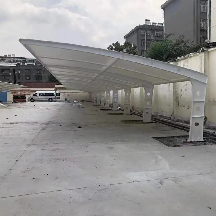 集贤县膜结构汽车棚