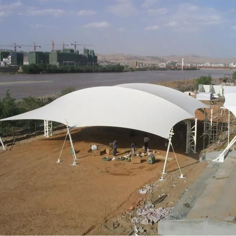 集贤县膜结构汽车棚